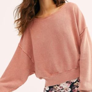 Free People Joni Pullover Sweatshirt